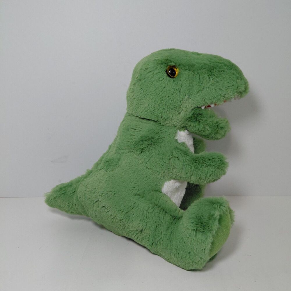 Aurora George The Green Dinosaur Dino Soft Plush Stuffed Animal 9"